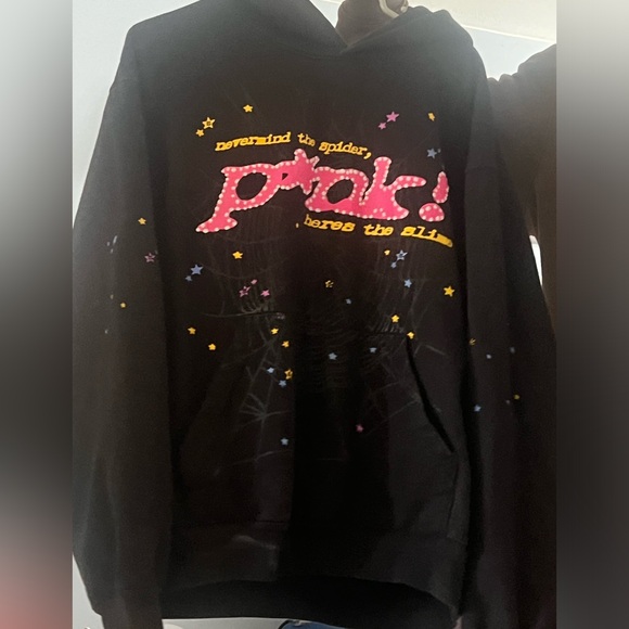 Sp5der P*NK hoodie